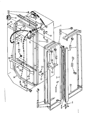 Breaker and partition parts