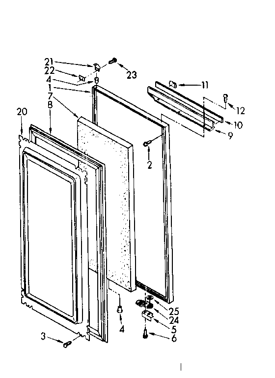 Serva-door parts