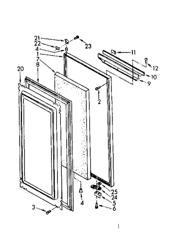 Serva-door parts