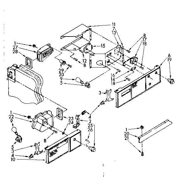 Air flow and control parts