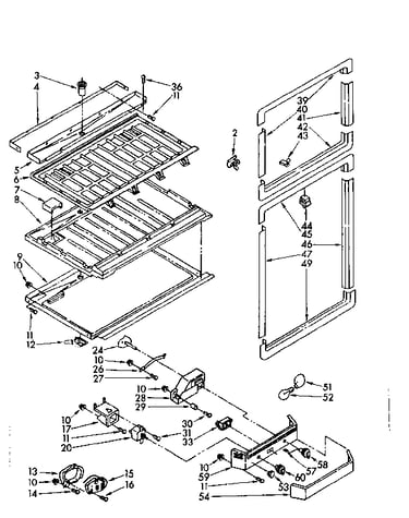 Breaker and partition parts