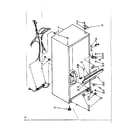 Kenmore 1068654020 cabinet parts diagram