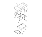 LXI 93453323550 remote hand set exploded view diagram