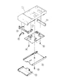 Remote hand set exploded view