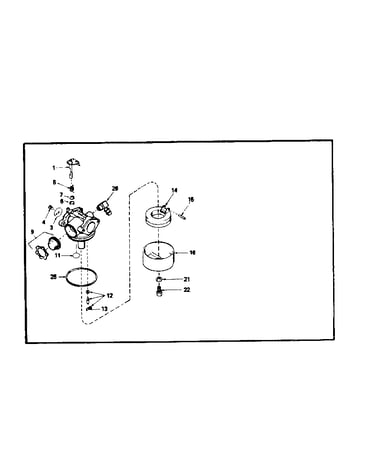 Carburetor no. 632046