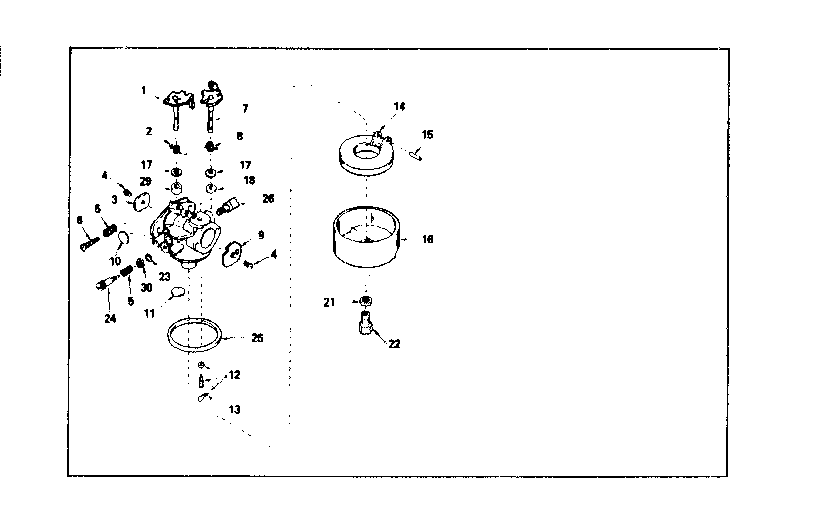 CARBURETOR NO. 632183