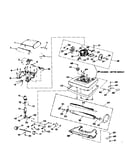 Nozzle and motor assembly