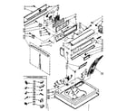 Kenmore 11087294330 limited edition top and console parts diagram