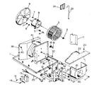 Kenmore 2538730891 electrical system and air handling diagram