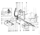 Kenmore 49164 control bracket assembly diagram