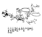 Craftsman 917252641 transmission & rear wheel diagram
