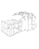 Floor frame and wall assembly