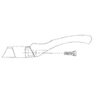 Kenmore 7627701 handle assembly wa01bp10103lb diagram