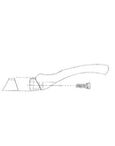 Handle assembly wa01bp10103lb