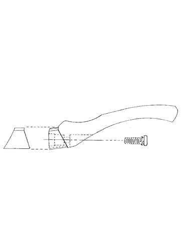 Handle assembly wa01bp10103lb