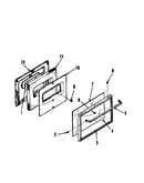 Oven door