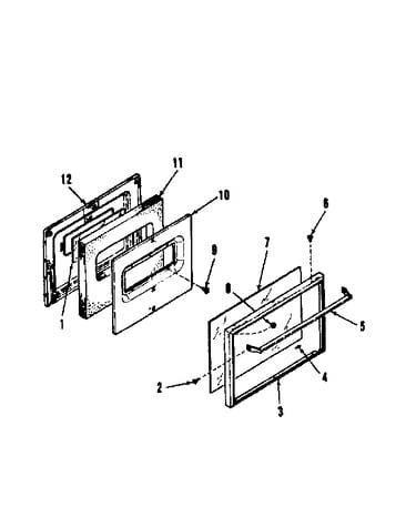 Oven door
