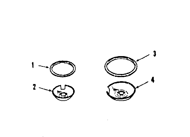 OPTIONAL PORCELAIN PAN AND CHROME RING KIT NO. 8067111