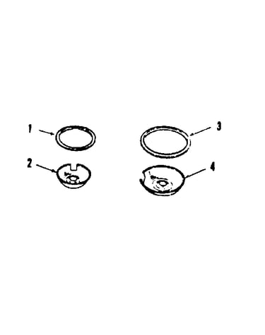 Optional porcelain pan and chrome ring kit