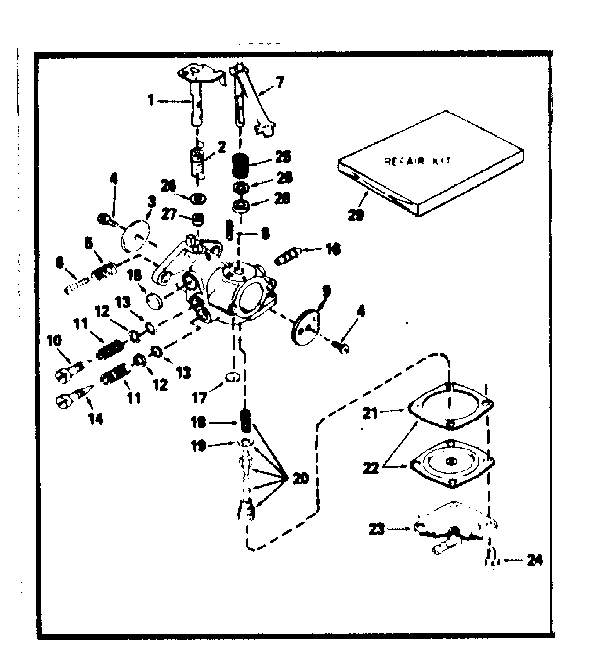 CARBURETOR NO. 632208