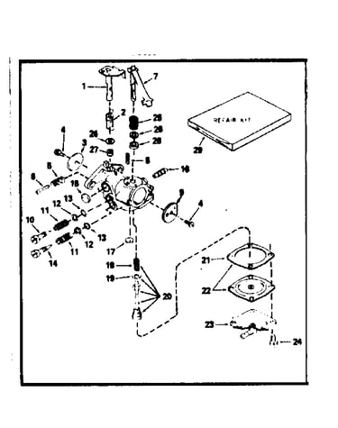 Carburetor no. 632208