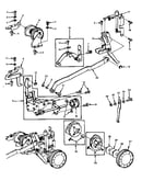 Geared cam assembly