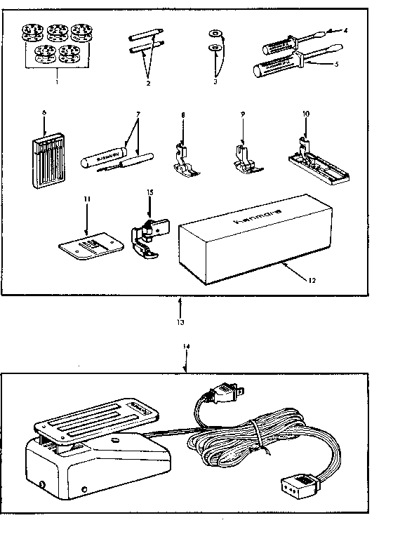 Attachment parts