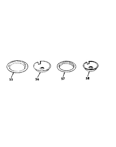 Optional porcelain and chrome ring kit no. 8067110