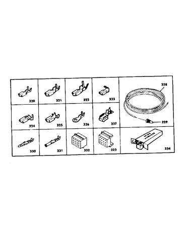 Wiring and wiring terminals