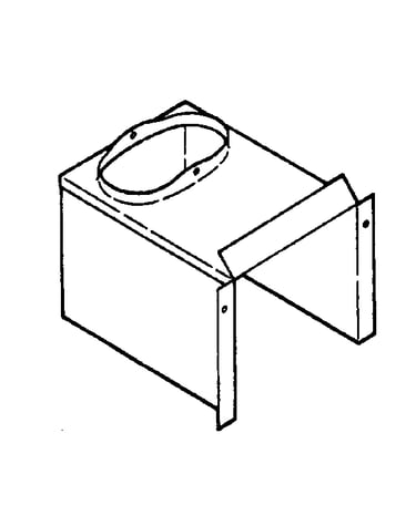 Optional flue collar no. 8057310