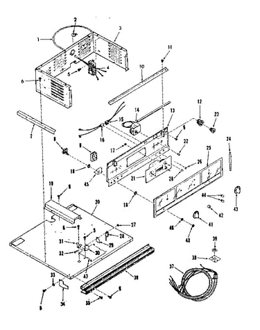 Control panel section