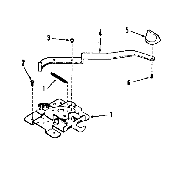 Oven door lock section