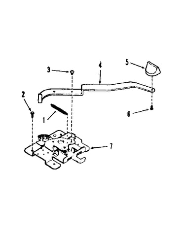 Oven door lock section