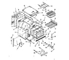 Kenmore 1034418490 lower body section diagram