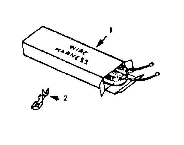 Wire harness and components