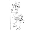 Craftsman 536373730 handle assembly diagram
