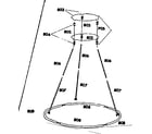 Sears 308780450 frame assembly diagram