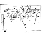 Sears 308780720 frame assembly diagram