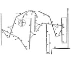 Sears 30879090 frame assembly diagram