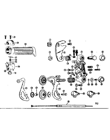 Lark w derailleur and twist grip