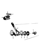 Huret allvit front shifter parts