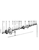 Maillard atom parts for rear hub