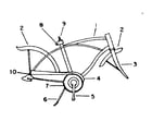 Sears 502476810 frame assembly diagram