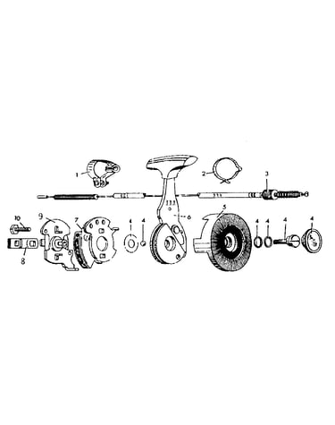 3-speed click stick replacement parts