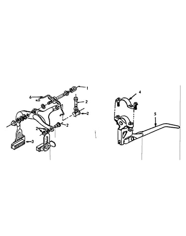 Front caliper hand brake replacement parts