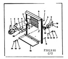 Craftsman 113201530 fan motor assembly diagram