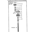 Craftsman 11329330 complete radial arm cap assembly diagram