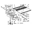 Craftsman 11329440 fence and base assembly diagram