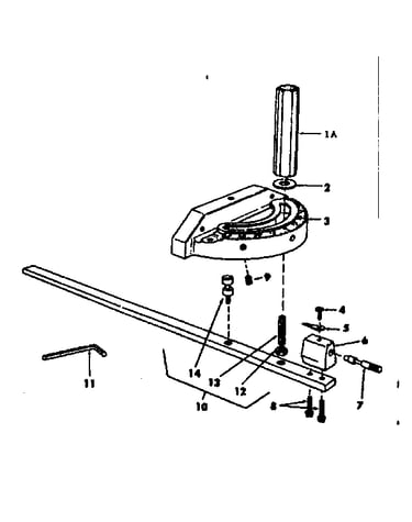 Gauge assembly miter