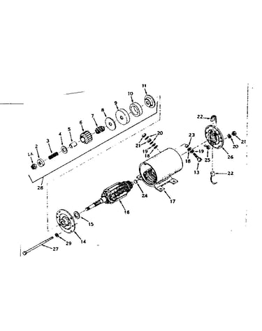 Starter motor